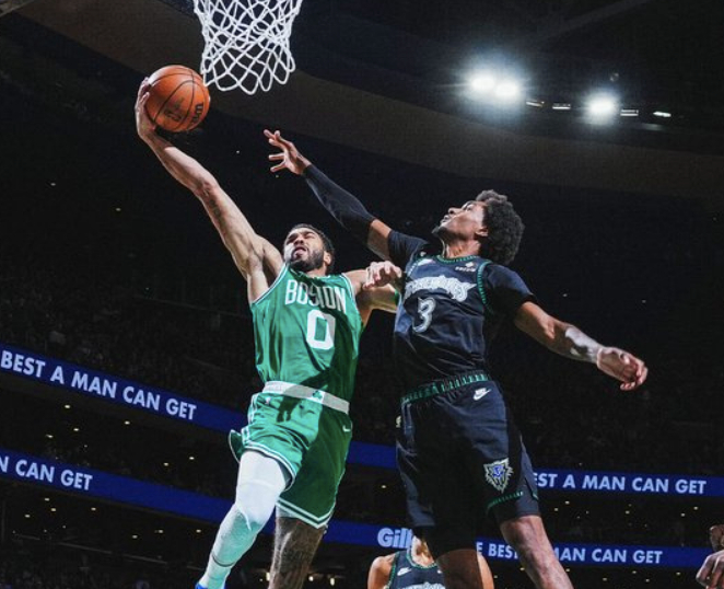 凯尔特人主场惨遭森林狼逆转 爱德华兹缺席成关