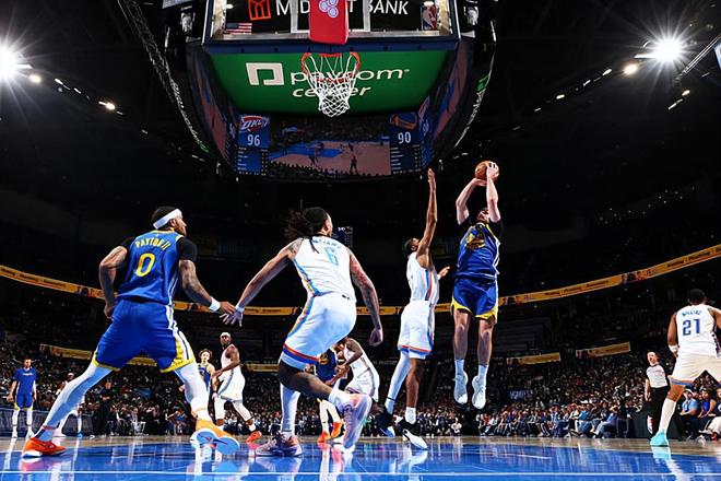 雷霆力克勇士终结对手连胜 斯潘塞表现低迷成胜